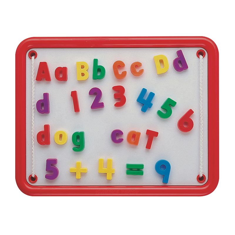 Educational Insights Magnetic Alphabet & Numbers, Multicolor