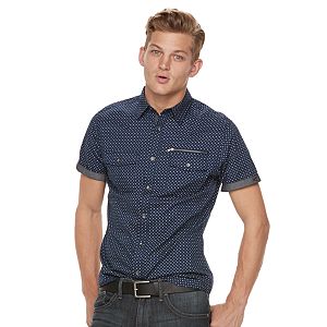 Men's Rock & Republic Print Button-Down Shirt