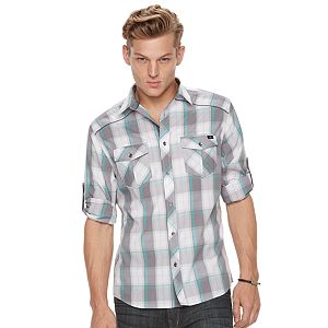 Men's Rock & Republic Plaid Button-Down Shirt