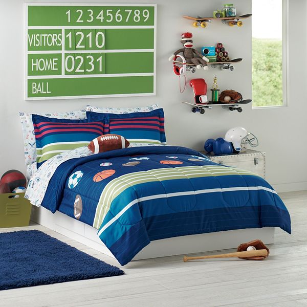 boys sport bedding