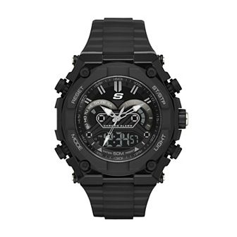 Skechers Men's El Segundo Analog-Digital Silicone Watch