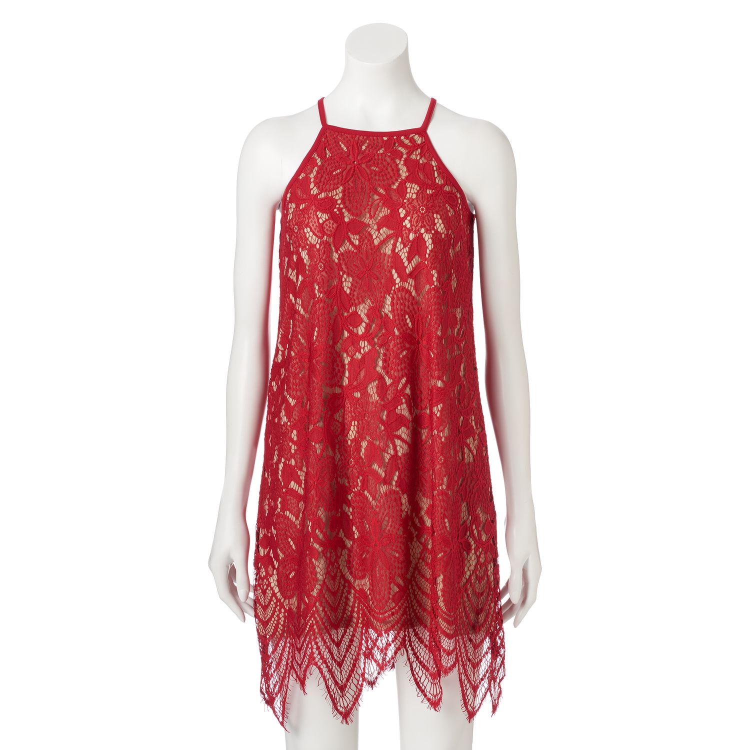 love fire lace dress