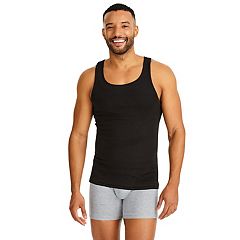 Black Wife Beater Sleeveless Shirt