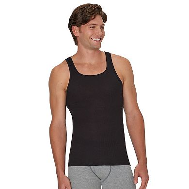 Men's Hanes 6-pack Ultimate Dyed Tank Top A-Shirts