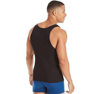 Men's Hanes 6-pack Ultimate Dyed Tank Top A-Shirts