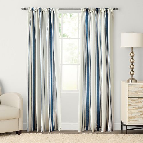 SONOMA Goods for Life™ Havana Stripe Pole Top Curtain