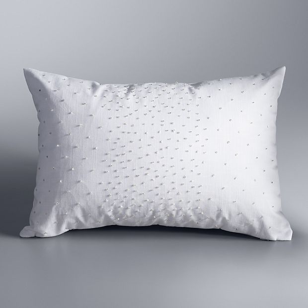 Vera wang throw clearance pillows