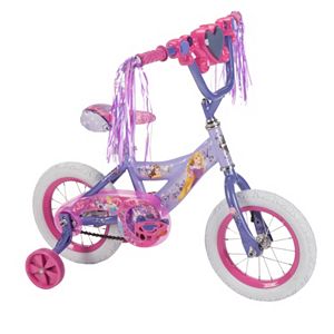 Disney Princess 12-Inch Tire Magic Mirror Bike with Training Wheels by Huffy