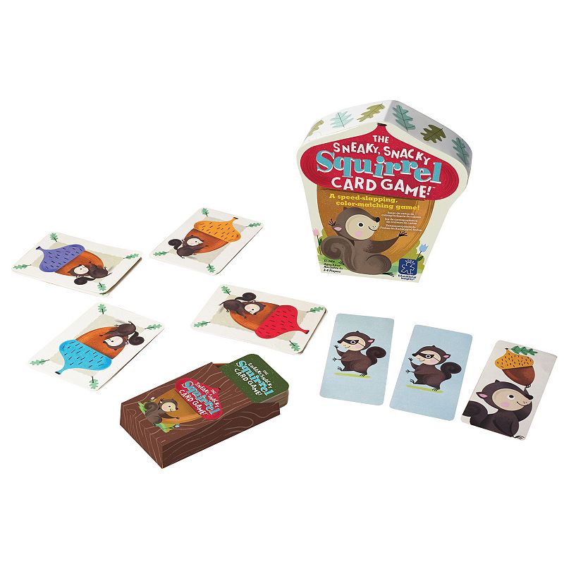 Educational Insights The Sneaky, Snacky Squirrel Card Game, Multicolor