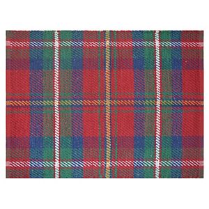 St. Nicholas Square® Chenille Plaid Rug - 24'' x 36''