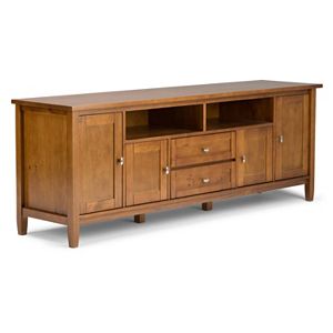 Simpli Home Warm Shaker TV Stand