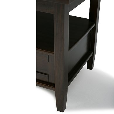Simpli Home Warm Shaker End Table