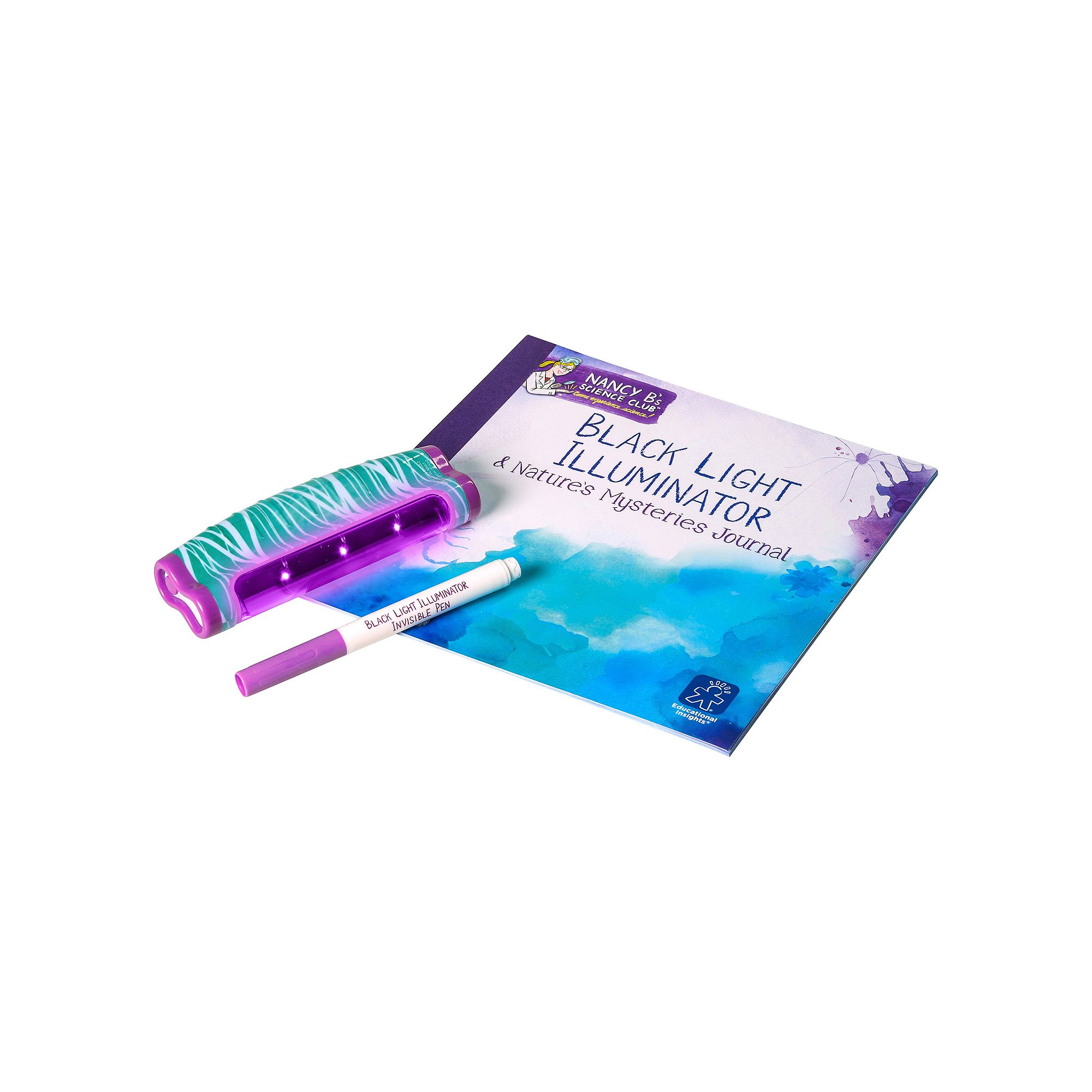 Educational Insights Nancy Bs Science Club Black Light Illuminator & Natur