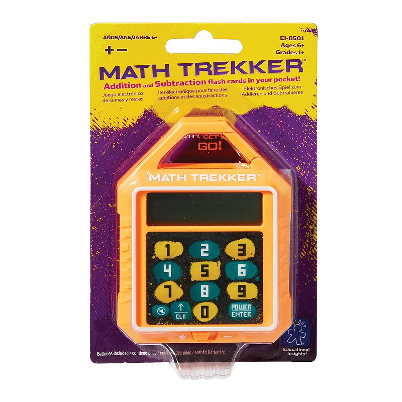 Educational Insights Addition & Subtraction Math Trekker, Multicolor