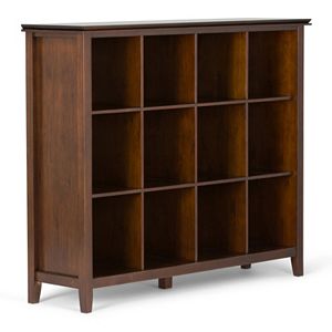 Simpli Home Artisan 12-Cube Storage Bookshelf