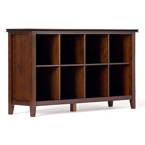 Simpli Home Artisan 8-Cube Storage Console Table