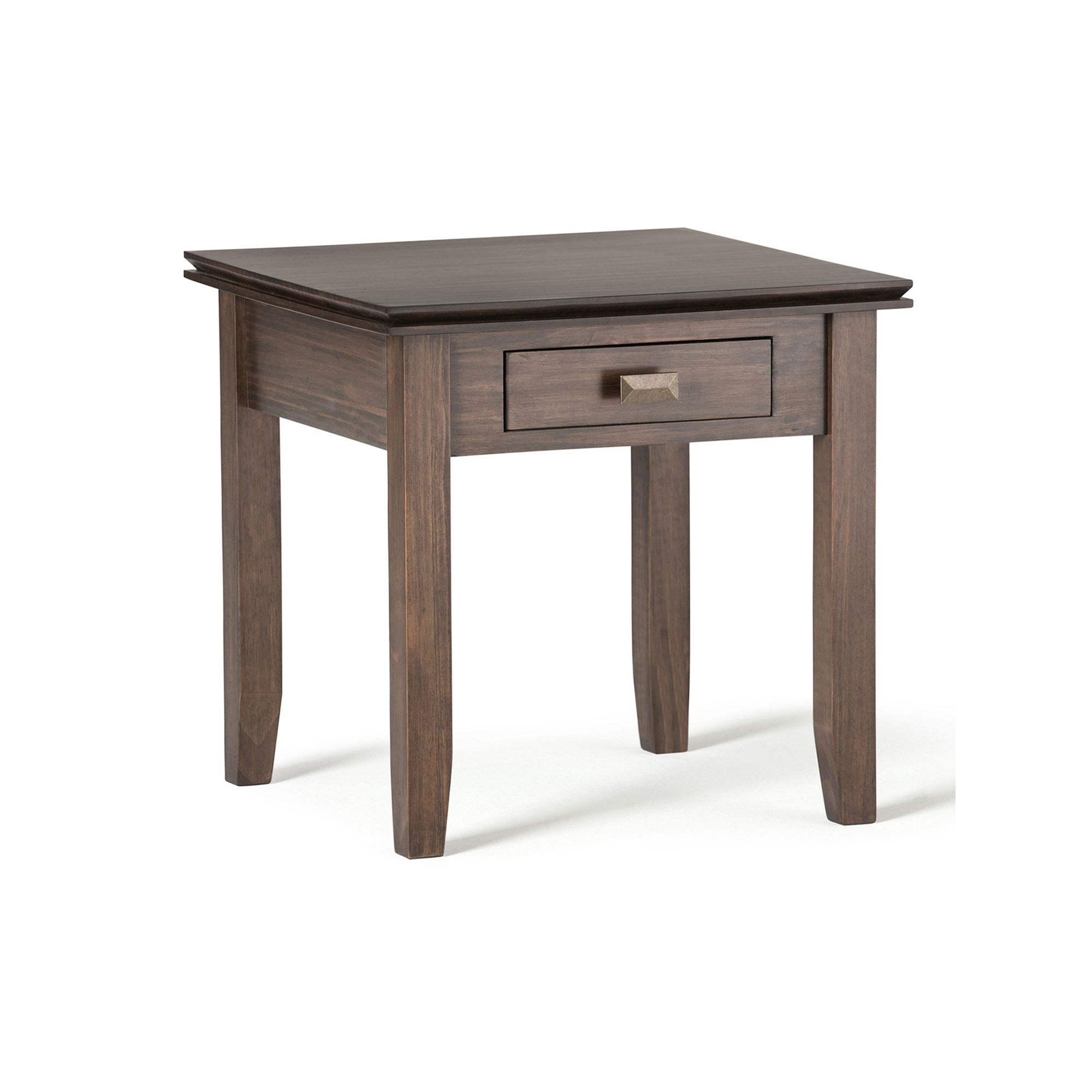 Simpli Home Artisan End Table, Natural