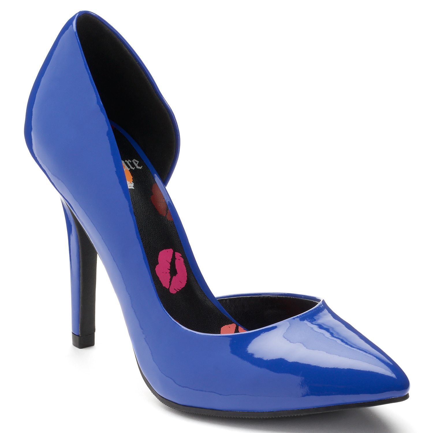 cobalt high heels