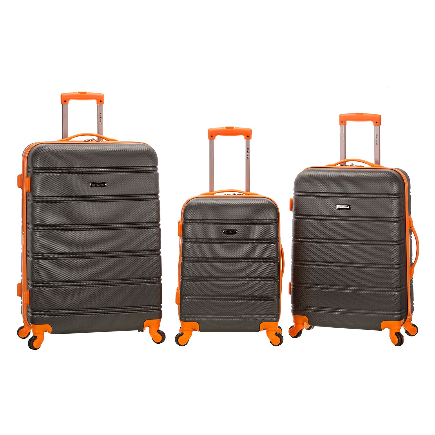 rockland melbourne luggage set