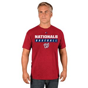 Men's Majestic Washington Nationals Proven Pastime II Tee