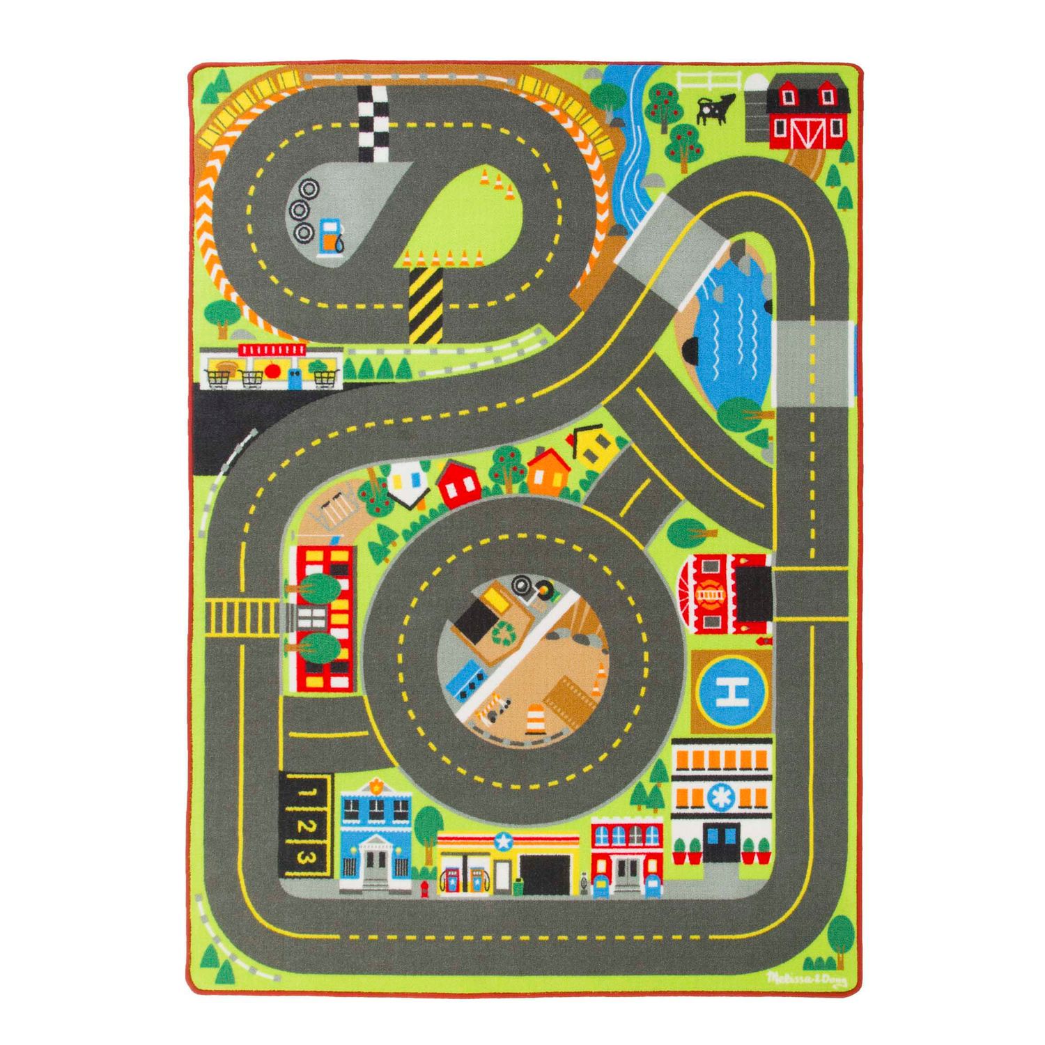 melissa and doug farm rug