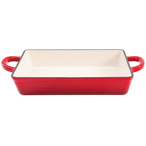 CrockPot 13in. Enamel CastIron Lasagna Pan