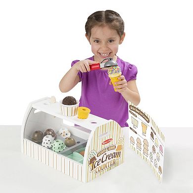 Melissa & Doug Scoop & Serve Ice Cream Counter