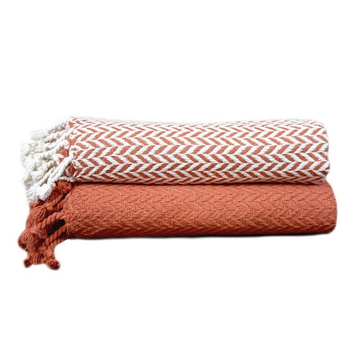 Monaco 2pack Cotton Throws