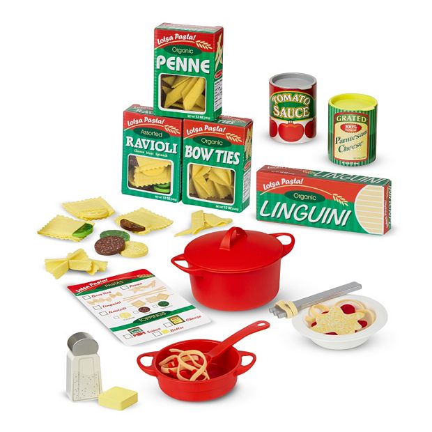 Melissa & Doug 8 Piece Play Food Kitchen Pots and Pans Set & Reviews