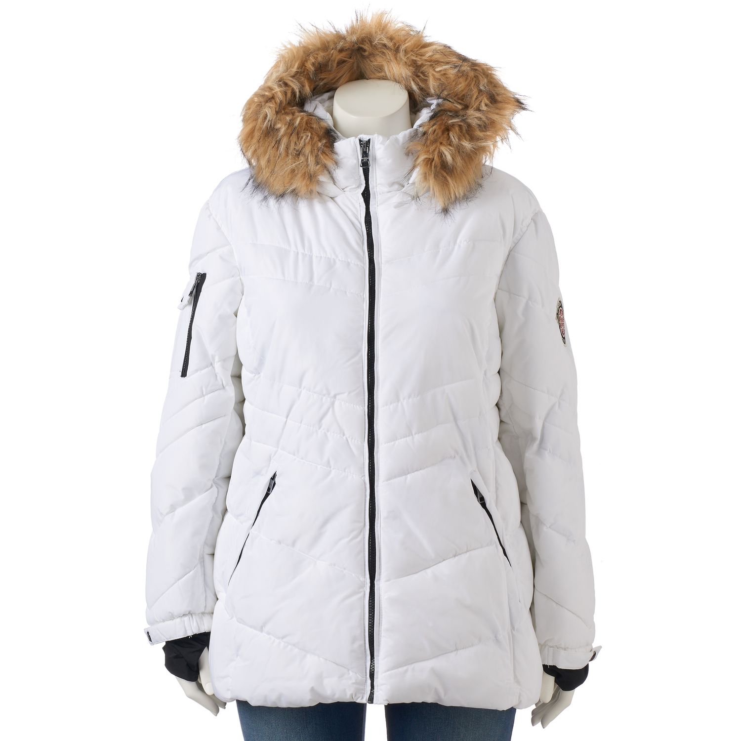 juniors madden girl puffer jacket