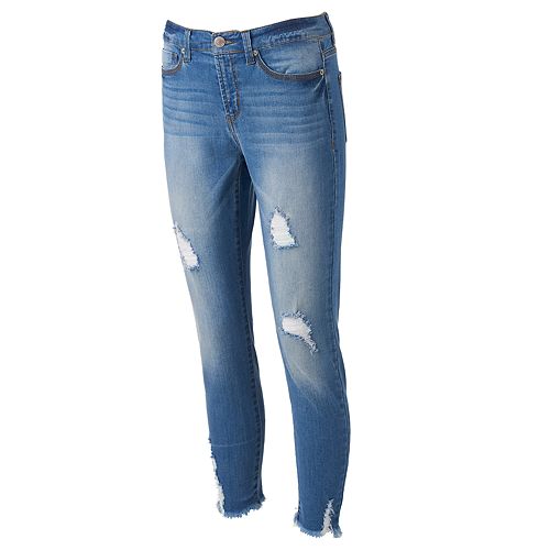 mudd flx stretch high rise ankle jegging