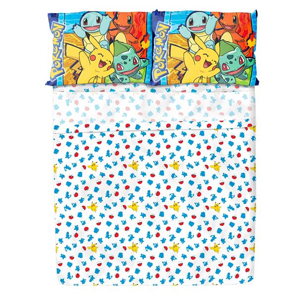 Pokémon Sheet Set, Pokemon Twin Bedding Set