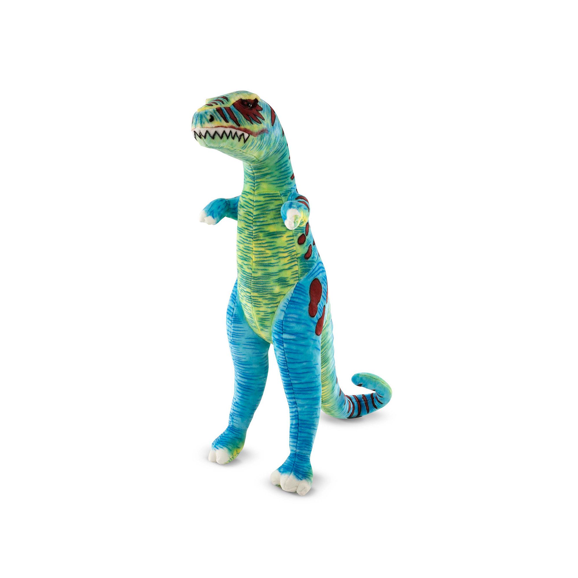 Melissa & Doug Giant T-Rex Dinosaur Plush, Multicolor