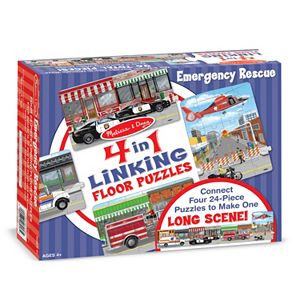 Melissa & Doug 96-pc. Emergency Rescue Linking Floor Puzzle