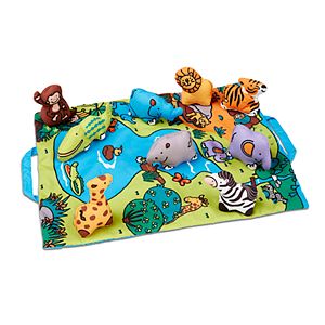 Melissa & Doug Take-Along Wild Safari Play Mat