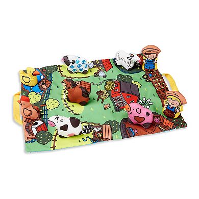 Melissa & Doug Take-Along Farm Play Mat