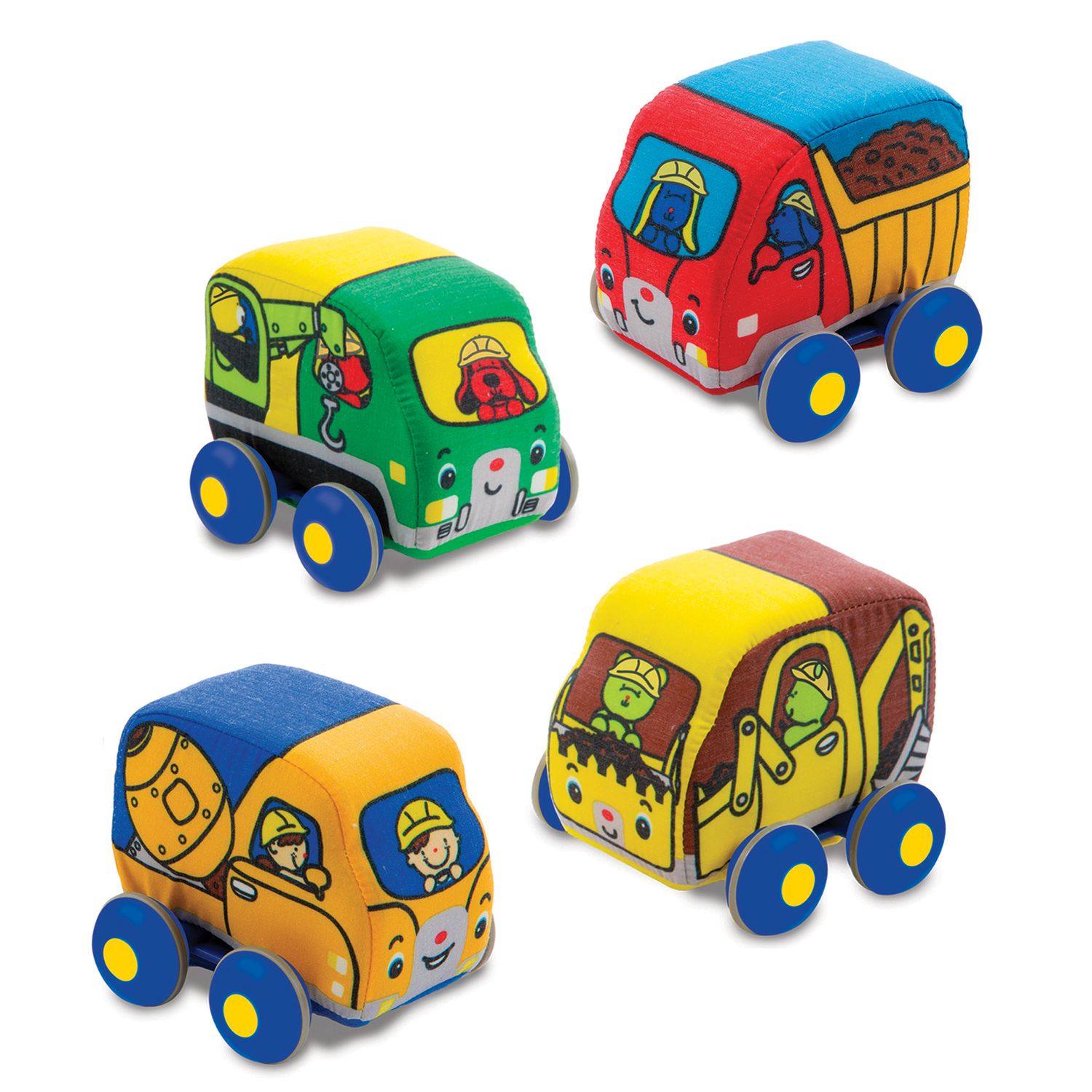 melissa and doug rocking farm animals pull train