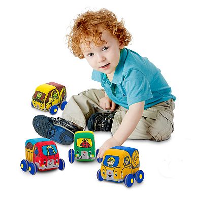 Melissa & Doug Pull-Back Construction Vehicles