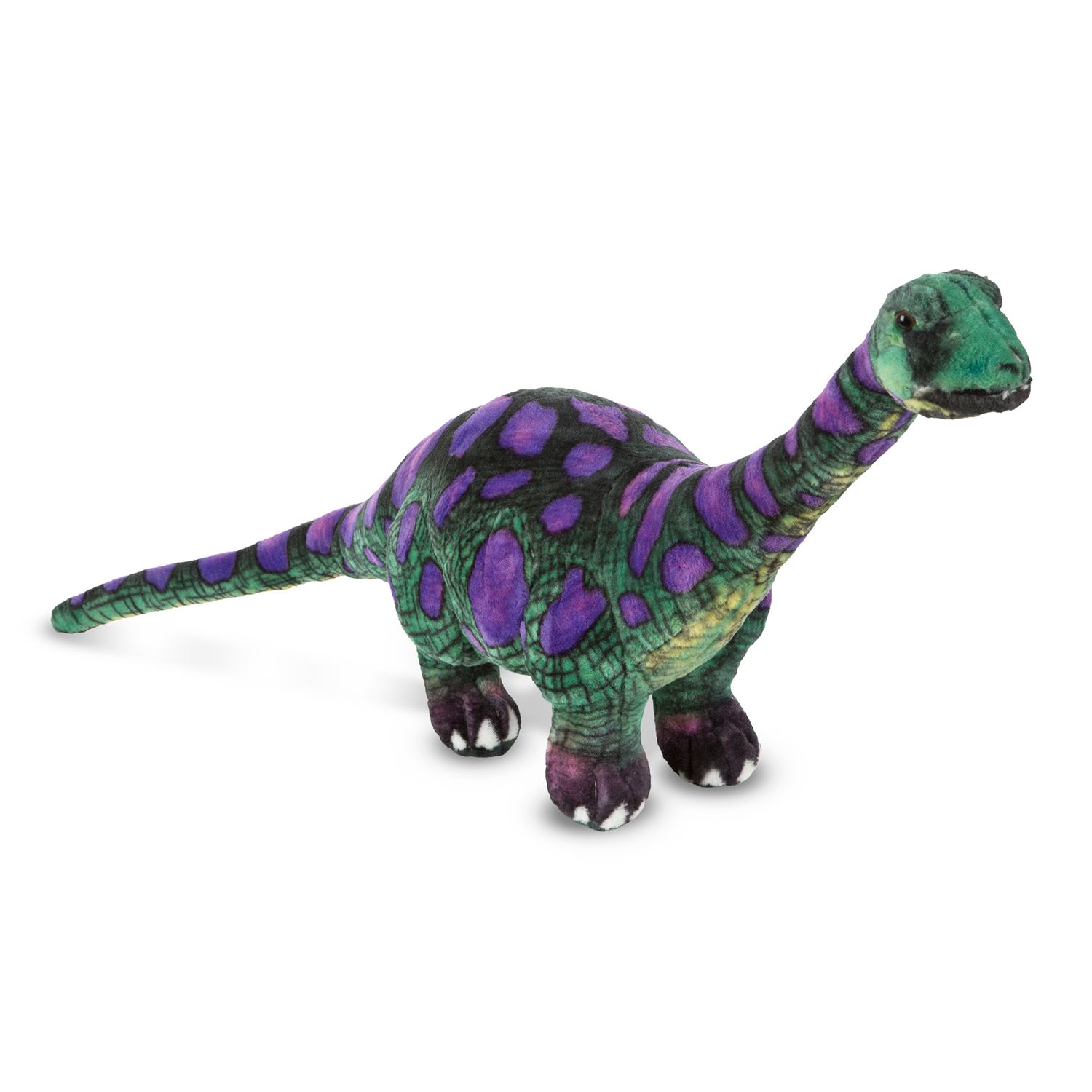 melissa and doug plush dinosaur