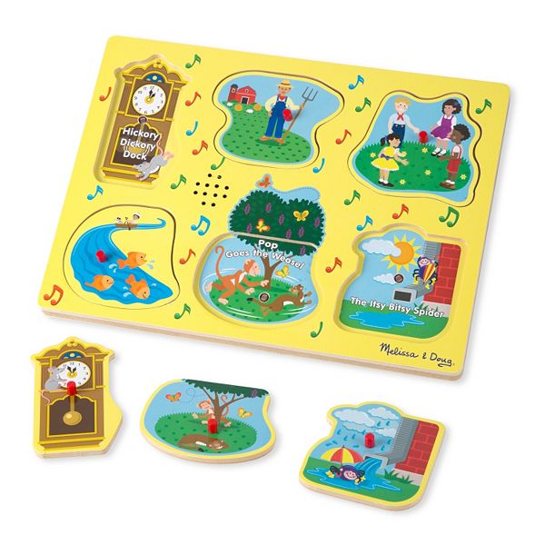 Melissa Doug Nursery Rhymes 1 Sound Puzzle