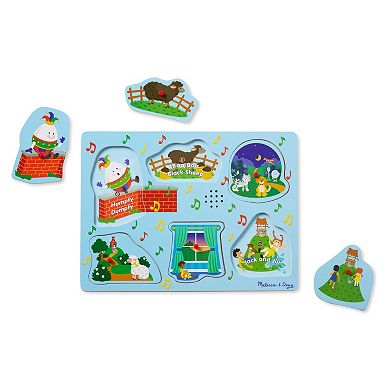 Melissa & Doug Nursery Rhymes 2 Sound Puzzle