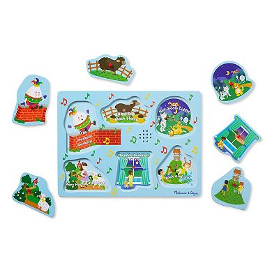 Melissa & Doug Nursery Rhymes 2 Sound Puzzle