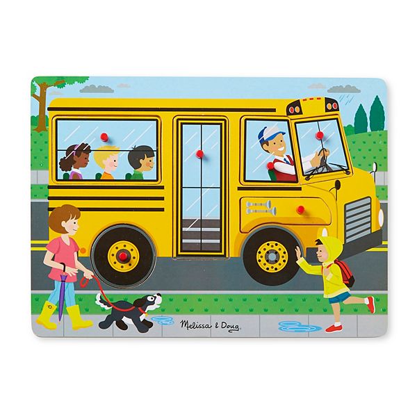 melissa and doug off to work bus set