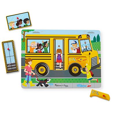 Melissa & Doug The Wheels on the Bus Sound Puzzle