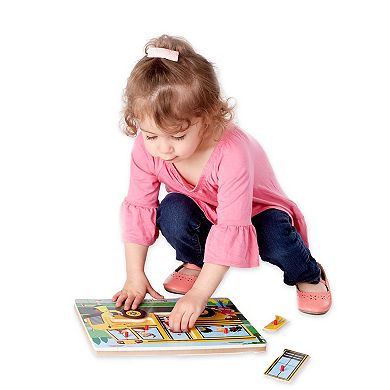 Melissa & Doug The Wheels on the Bus Sound Puzzle