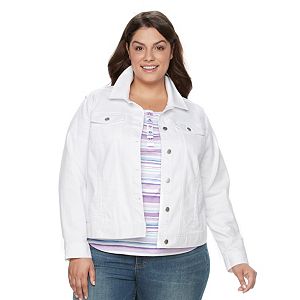 Plus Size Croft & Barrow¨ Jean Jacket