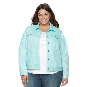 Plus Size Croft & Barrow¨ Jean Jacket