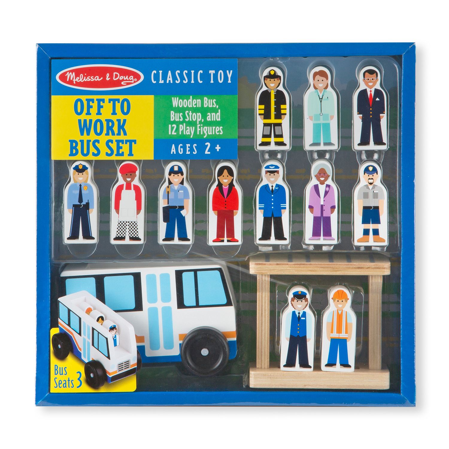 melissa and doug wooden bus