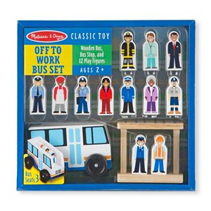 Melissa & Doug Off to Work Bus Set