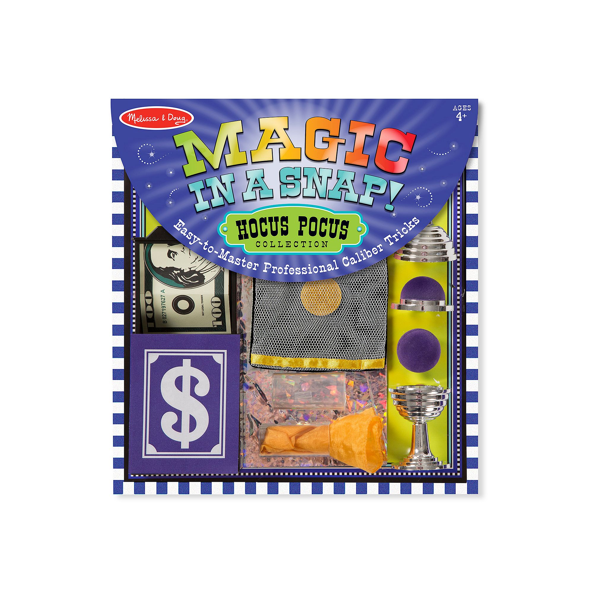 Melissa & Doug Magic in a Snap Hocus-Pocus Collection, Multicolor